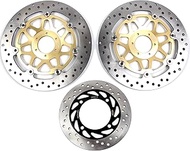 Arashi Front Rear Brake Disc Rotors for Honda CB 400 Vtec 1999-2015 Motorcycle Replacement Accessori