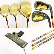 Golf Clubs Maruman Majesty Prestigi P10 Golf Complete Set Driver 3 5 Wood Irons Putter Club Graphite