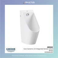 GROHE - EURO CERAMIC 2.0 INTEGRATED SENSOR URINAL WITH MANUAL OVERRIDE WHITE - 102384SH00