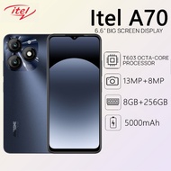 [NEW]Tecno itel A70 Original Cellphone Android 5G Brand New Mobile Phone 12+128GB 6.7 inch 5000mAh OLED Screen Smarttphone Free Shipping COD