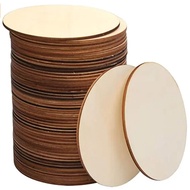 [5pcs] 100mm round drinks coaster plywood