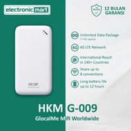 HKM G009 Modem Mifi 4G GlocalMe Worldwide Portable Wifi All Operator