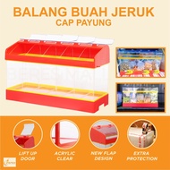 Balang Buah Jeruk Cap Payung Bekas Buah Colek Buah Bekas Buah Potong Balang Buah Potong Acrylic Cont