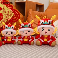 [Vaveren] Dragon Doll 2024 Chinese Dragon Toy New Year Dragon Toy for Restaurant Festivals