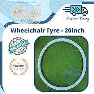 [READY STOCK] 20 INCH Solid Wheelchair Tire - 20 x 1⅜ - Tayar Mati FIT FOR MOST BRAND