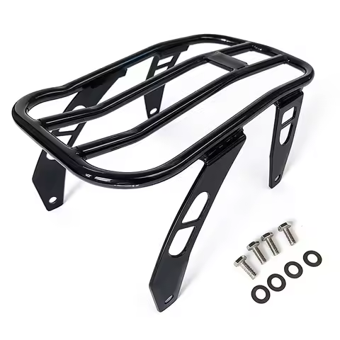 Heavy Duty Motorcycle Luggage Rack Rear Passenger Backseat for Indian Scout Bobber Twenty Sixty 18-2