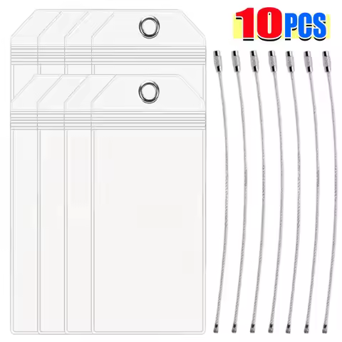 Premium Cruise Luggage Tag Holder Waterproof Zipper Seal Clear PVC for Royal Caribbean Celebrity Cru