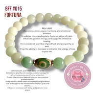 PTC Shop - Lucky Fortune Stone Charm Beads Bracelet Accessories (BFF 015)