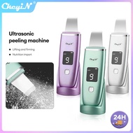 【Philippines Delivery】CkeyiN Ultrasonic Facial Skin Scrubber EMS Ion Pore Cleaner with 4 Modes,