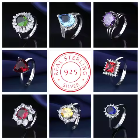 925 sterling silver Belle Ring CZ zircon Fit original Ring Crown Princess ring for women jewelry Lov