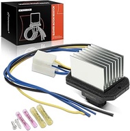 A-Premium HVAC Blower Motor Resistor with Wire Harness Kit Compatible with Ford & Lincoln Vehicles -
