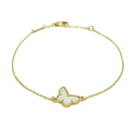 Van Cleef & Arpels BLESS Cleef&Arpels Lee Bracelet Pearl K18YG Direct from Japan Secondhand