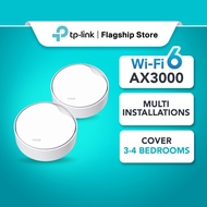 TP-Link AX3000 Whole Home AI-Driven Mesh WiFi 6 System With PoE/DC Power Supply Deco X50-PoE (1 / 2 