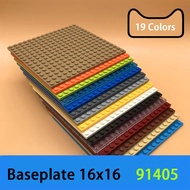 DIY Building Blocks 16X16 Dots Baseplates Bricks Educational Construction 1pcs Children Toy Compatib
