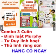 Combo 3 Cuốn: Tư Duy Linh Hoạt Định Luật Murphy Thủ Lĩnh Răng Sún