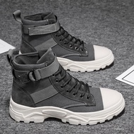 Shoes High-Top Canvas Martin Boots Korean Casual Work Boots Shoes