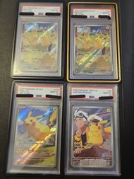 Psa 10 pokemon card 151 CS 比卡超 簡中 獨佔 ar 聚皮 飛天皮 船長