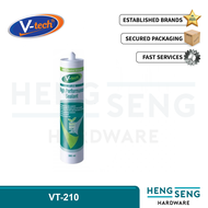 V-TECH VT-210 NEUTRAL SILICONE SEALANT VTECH VT210  V TECH VT 210 SILICON HENG SENG