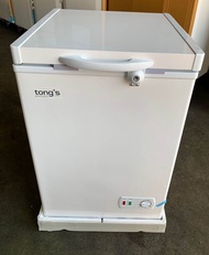 Tong's Kitchen Equipment BD108L Commercial Chest Freezer 2 in 1 Temperature Setting Chiller or Freezer Top Opening Door 108L