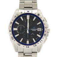 全新未使用卡西歐 Oceanus OCW-T3000-1AJF 鈦金屬黑色太陽能手錶，黑色錶盤，型號 1308 [二手]CASIO