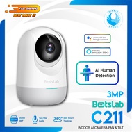 BotsLab C211 Indoor CCTV IP Camera CCTV 3MP 2K 360 Degree