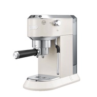 [100%authentic]Delonghi（Delonghi）Coffee Machine Semi-automatic Coffee Machine Espresso Household Turbopump-feed EC885.CR Cream Color