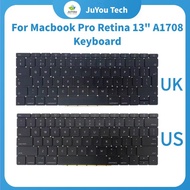 Laptop US UK A1708 Keyboard For Macbook Pro Retina 13" A1708 2016 2017 Keyboard Replacement