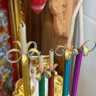 [15 Sticks] Premium Smokeless Five-Colored Fortune Blooming Incense