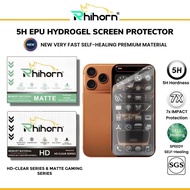 Rhihorn Self-Healing Screen Protector for iPhone 17 Pro Max | 17 Pro | 17 Air | 17 Hydrogel