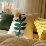 Small Fresh Pillow Girl Sleeping Cushion Soft Living Room Sofa Flower Pillowcase Cute Pillow Square Pillow Core