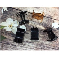 5 crab claw hairpins 3 teeth - 5 teeth