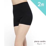 【PierreCardin皮爾卡登】(2件組) 黑色中腰無痕貼身修飾褲100103(輕調整內褲)