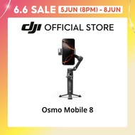 DJI Osmo Mobile 8 - Handheld Gimbal | 360° Pan Rotation | 10-Hour Battery Life | Comfortable Grip fo