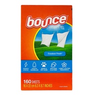 Bounce Outdoor Fresh Dryer fabric softener, 160 sheets