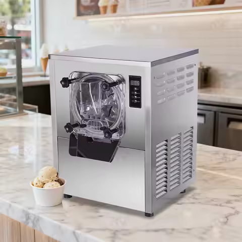Hard Ice Cream Machine Automatic Freezer Gelato Makers Commercial Yogurt Ice Cream Making Machine fo