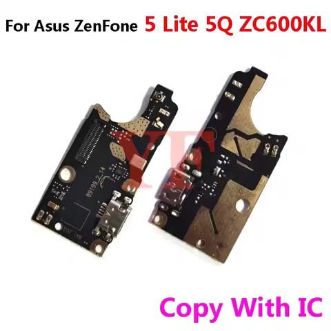 For Asus ZenFone 5 Lite 5Q ZC600KL USB Charging Port Dock Connector Flex Cable Mic Microphone Board 