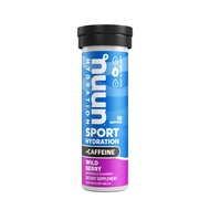 Nuun Sport + Caffeine: Electrolyte Drink Tablets, Wild Berry,10 Count (Pack of 1) Nuun Sport + Caffe