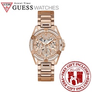 GUESS Watches GW0464L3 Women's Rose Gold Case Rose Gold Stainless Steel Strap Watch