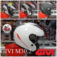 NEW *  BIG SALES  HELMET GIVI 100% ORIGINAL GIVI M30.2 PRESTO DOUBLE VISOR OPEN FACE HELMET