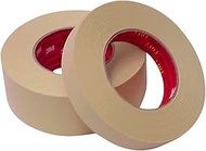 3M 94893 3M Tape 2393 Tan, 99 mmx55 m 7.6 mil, 2393, Crepe Paper, Tan ()