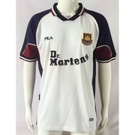 Retro Jersey 99-01 West Ham Away Sports Football Clothes