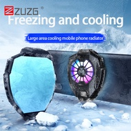 ZUZG DL05 Mobile Phone Cooler Phone Cooling Fan Case Gamepad Holder Stand Radiator For IPhone Huawei