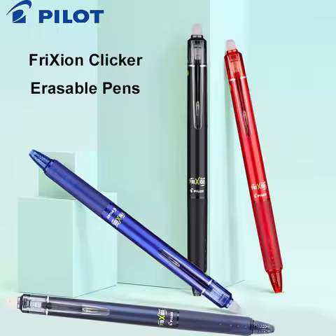 PILOT FriXion Clicker Erasable Pens Refillable Temperature-sensitive Ink Gel Pen Japan Effortless Er