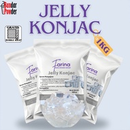 Jelly Konyaku 1kg / Bubuk Topping Minuman plain / Bubuk Jelly Kiloan / Powder Minuman Premium / Bubu