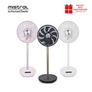 Mistral Mimica 12" High Velocity Stand Fan With Remote Control MHV912R