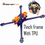Darwin 129 FPV Quadcopter Frame 7inch racing long range Darwin129 280mm with TPU