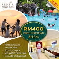 [3D2N] CHILLAX PROMO  | Aseania Resort & Spa Langkawi | Penginapan Murah | Bilik Keluarga | 2 Katil 