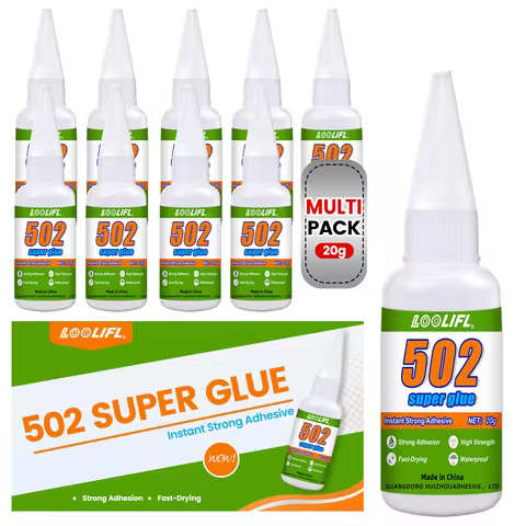 502 Metal Glue, Metal Adhesive, 3-Second Instant Glue - Super Strong Shoe Glue, Strong Adhesive, Wat