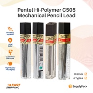 Pentel Hi-Polymer C505 0.5mm Pencil Lead Refill - B, 2B, 3B, 4B, Strong & Smooth Writing