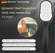 ECOOL Five Star Stainless Steel Foot Brush Pedicure Knife Foot File Foot Scrubber Foot Skin Brush